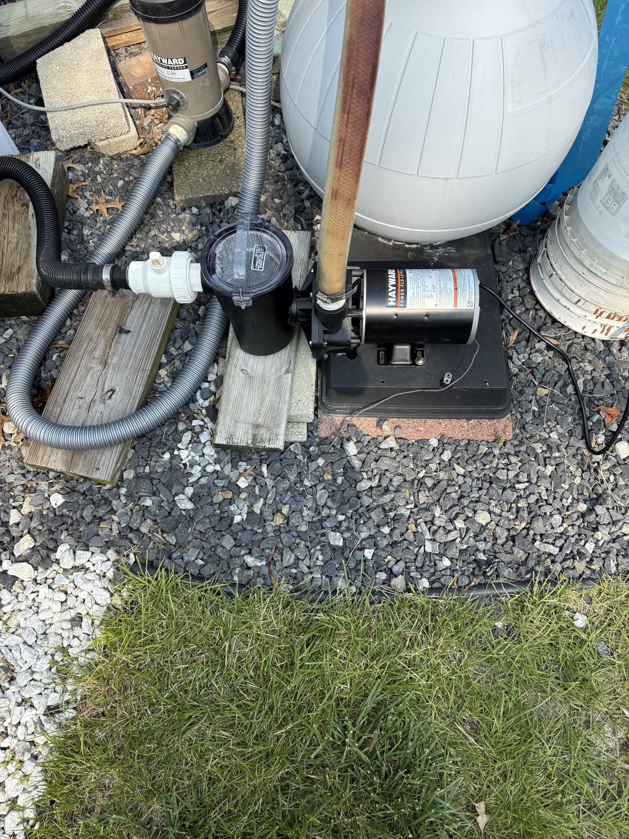 Hayward W3SP1580 PowerFlo LX Pool Pump for Above Ground Pools, 0.85 HP customer photo 2