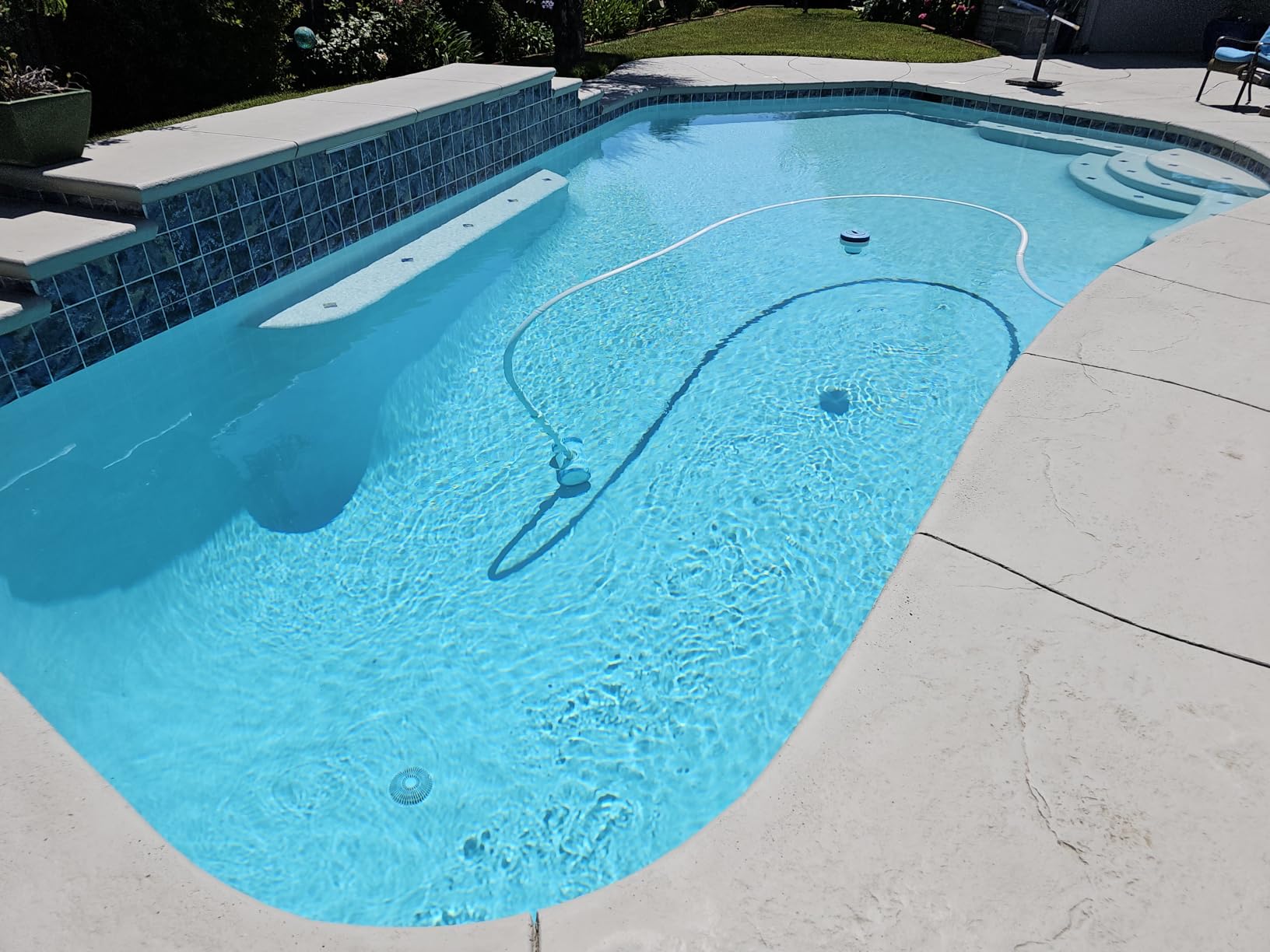 Hayward Pool Vacuum for Inground Pools Poolvergnuegen Suction Pool Cleaner (2 Wheel) Automatic Vacuum for In-Ground Pools up to 16 x 32 ft customer photo 1