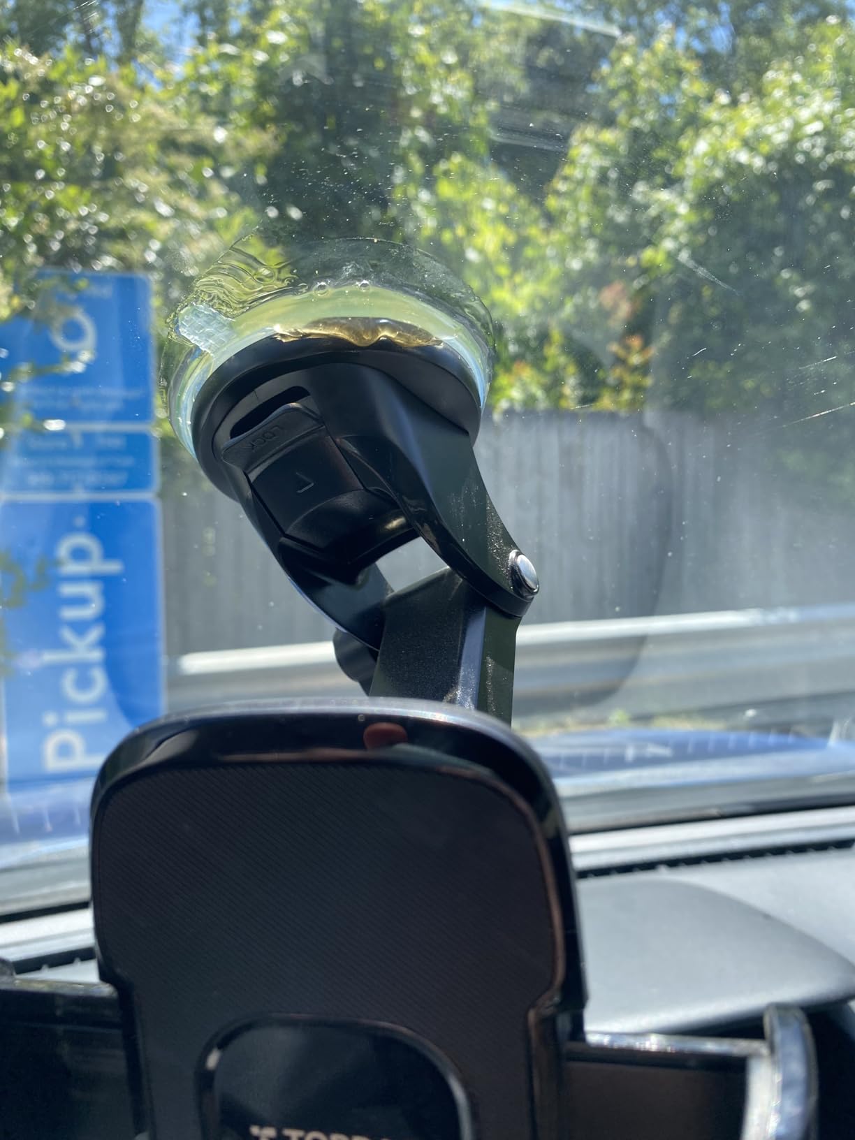 TORRAS Ultra-Durable Phone Holders for Your Car [96+LBS Strongest Suction] Car Phone Holder Mount, Safety Certs Cell Phone Car Mount Truck for Dashboard Windshield Vent for iPhone 17 16 15 14 Pro Max customer photo 1