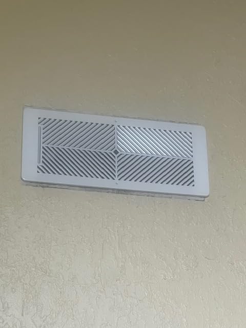 Flair Smart Vent 4x10 (White), AC Vent Cover for Floors, Walls and Ceilings customer photo 1
