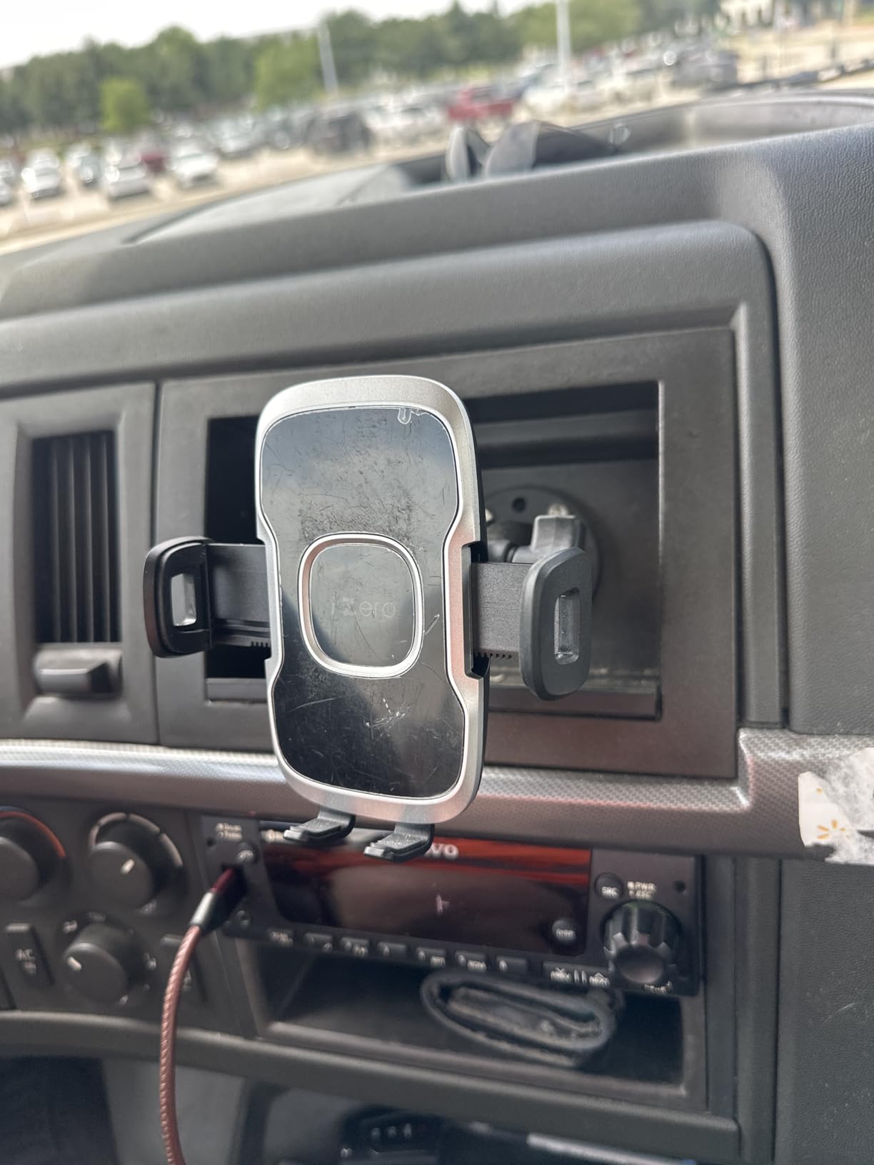 1Zero Solid Car Truck Phone Mount Holder with 14-Inch Gooseneck Long Arm, Windshield Window Mobile Holders w/Industrial-Strength Suction Cup, Anti-Shake Stabilizer Compatible All Cell Phones customer photo 2
