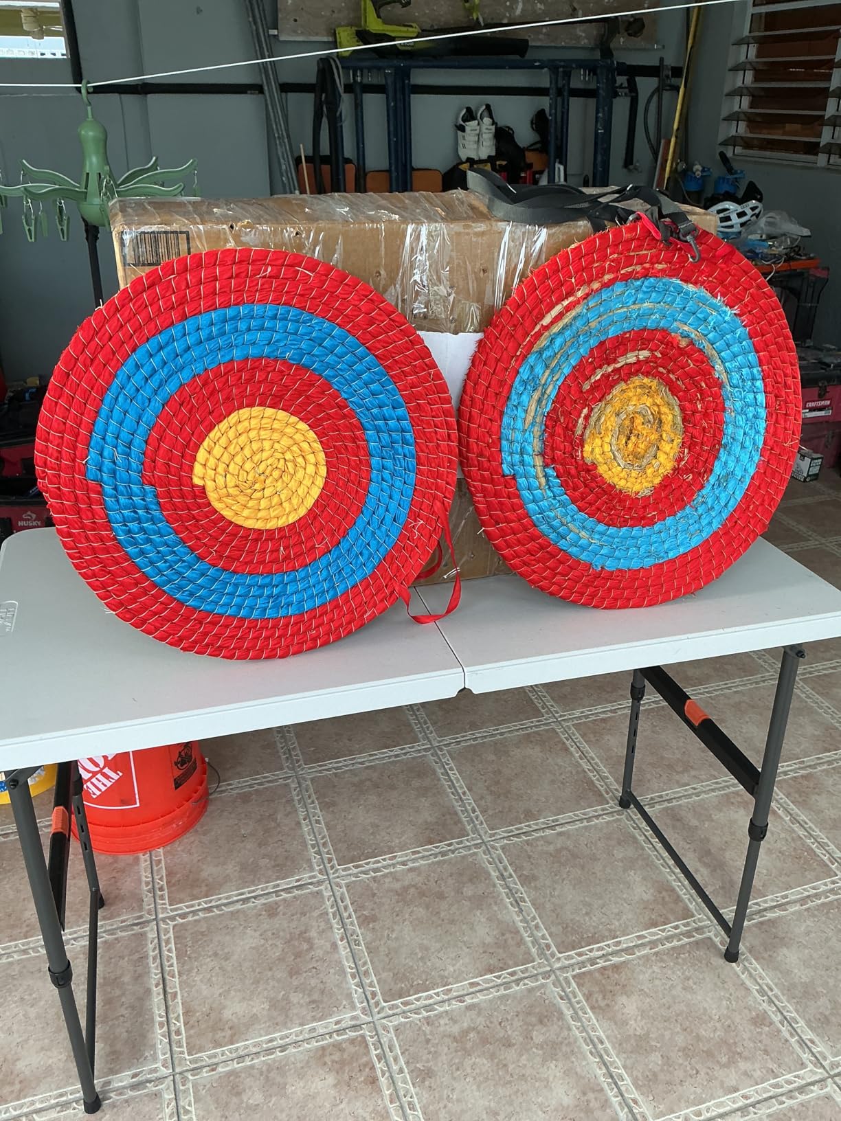Traditional Hand-Made Straw Archery Target, Arrow Target for Recurve Bow Longbow or Compound Bow customer photo 2