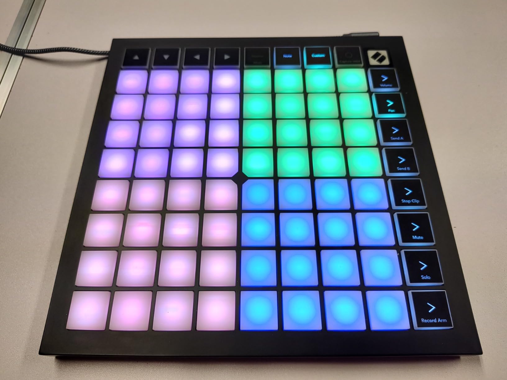 Novation Launchpad Mini [MK3] - Portable MIDI 64-Pad, USB Grid Controller for Ableton Live and Logic Pro Performances customer photo 1