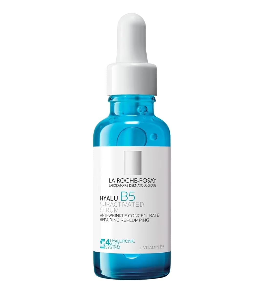 La Roche-Posay Hyalu B5 Pure Hyaluronic Acid Serum for Face, Vitamin B5 + Hyaluronic Acid + Madecassoside, Hydrating Serum Visibly Plumps Skin, Anti Aging, Oil-Free customer photo 1