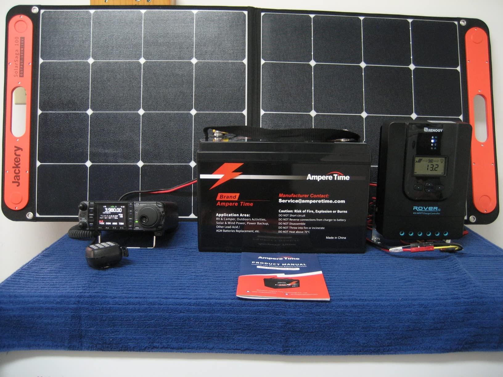 LiTime 12V 100Ah RV Lithium Battery, Group 31 Rechargeable LiFePO4 Battery with Up to 15000 Deep Cycles, 1.28kWh and Higher Energy Density, Perfect for Van, Trolling Motors, Boat, Marine (1 Pack) customer photo 2