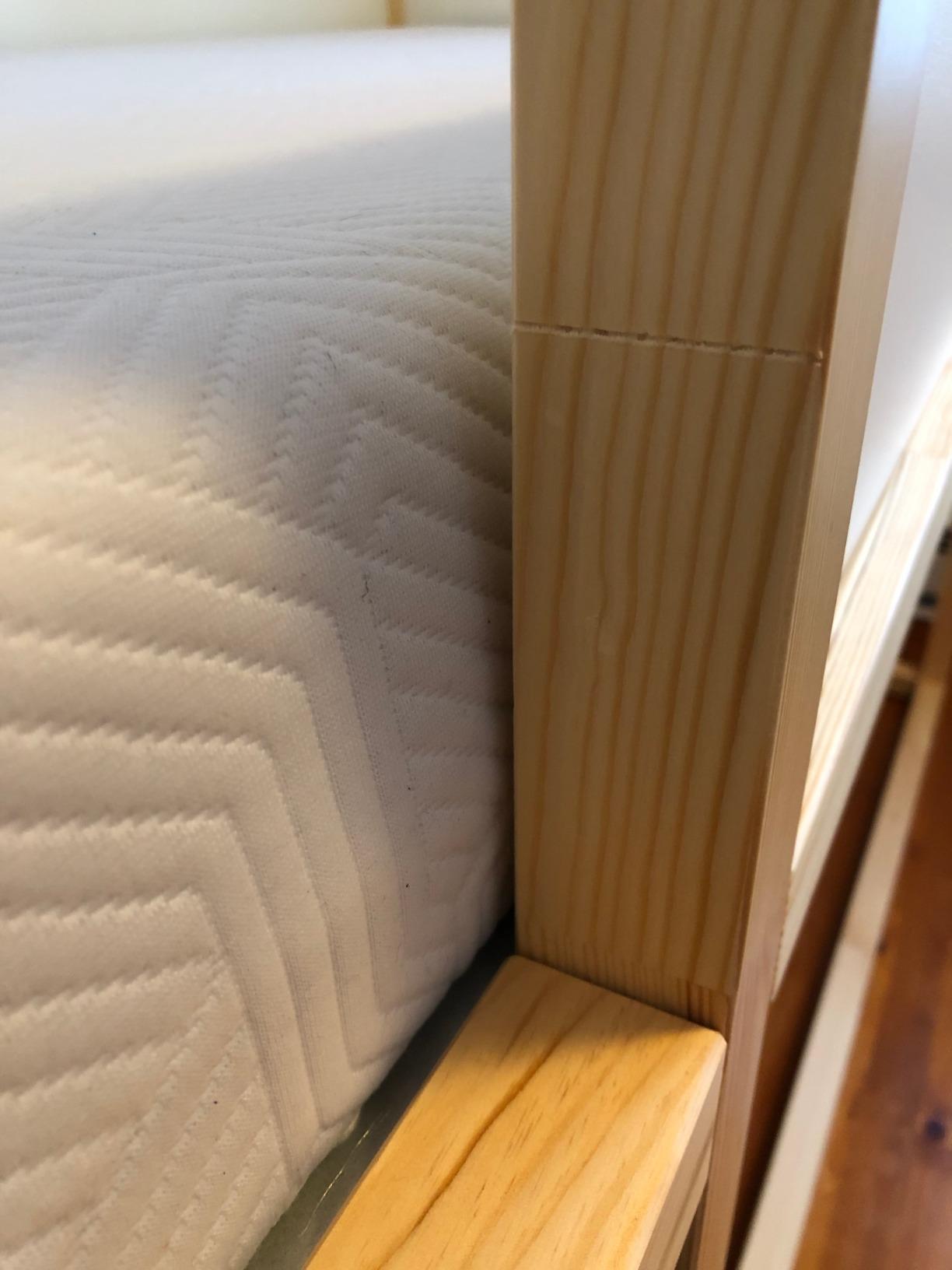 Lucid 10 Inch Memory Foam Mattress - Firm Feel - Infused with Refreshing Bamboo Charcoal and Cooling Gel - Bed in a Box - Temperature Regulating - Pressure Relief - Breathable - Queen Size customer photo 1