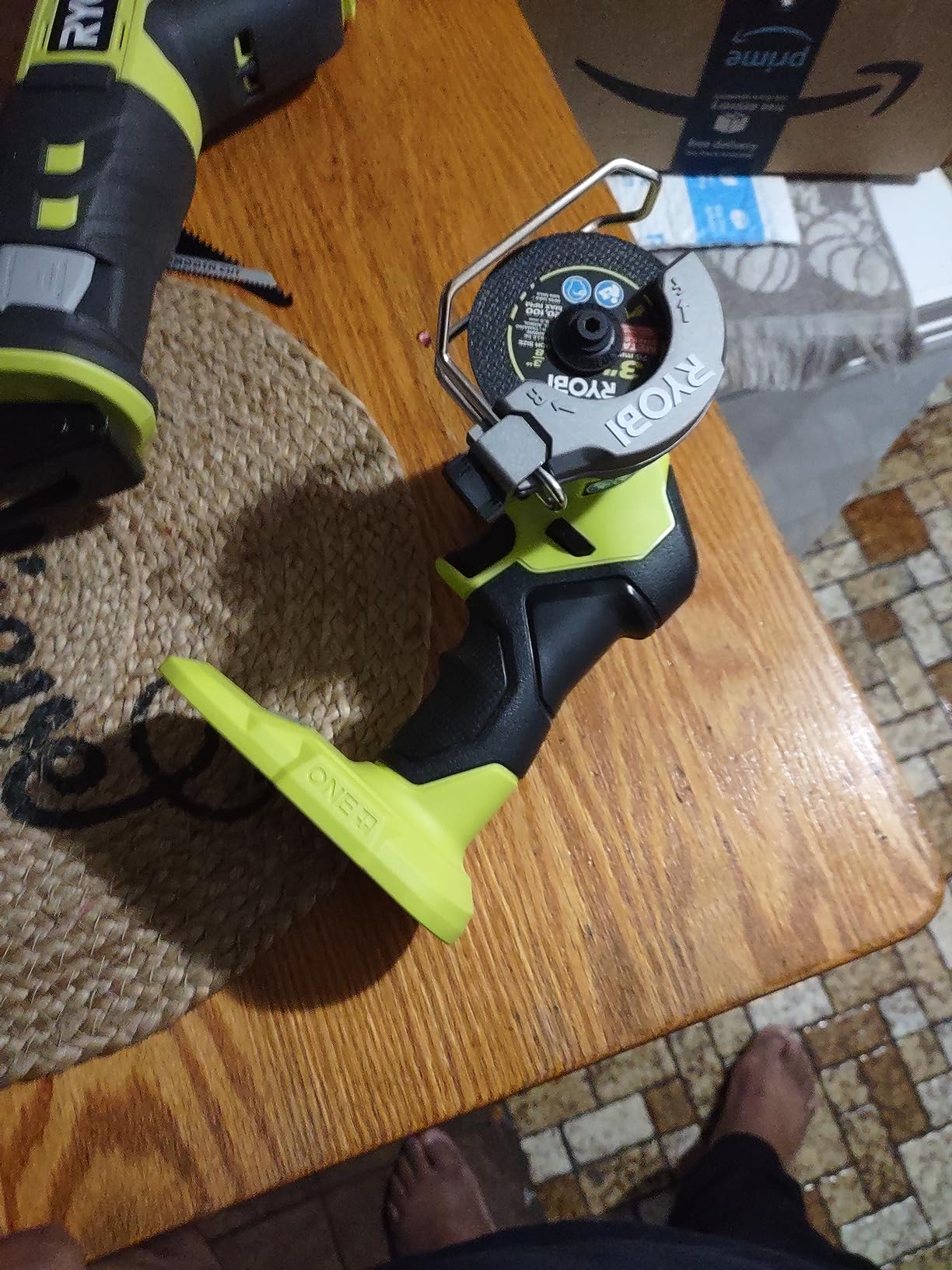 Ryobi ONE+ HP 18V Brushless Cordless Compact Cut-Off Tool 3 in. Multi-Material Cutting (Tool Only) PSBCS02B customer photo 2