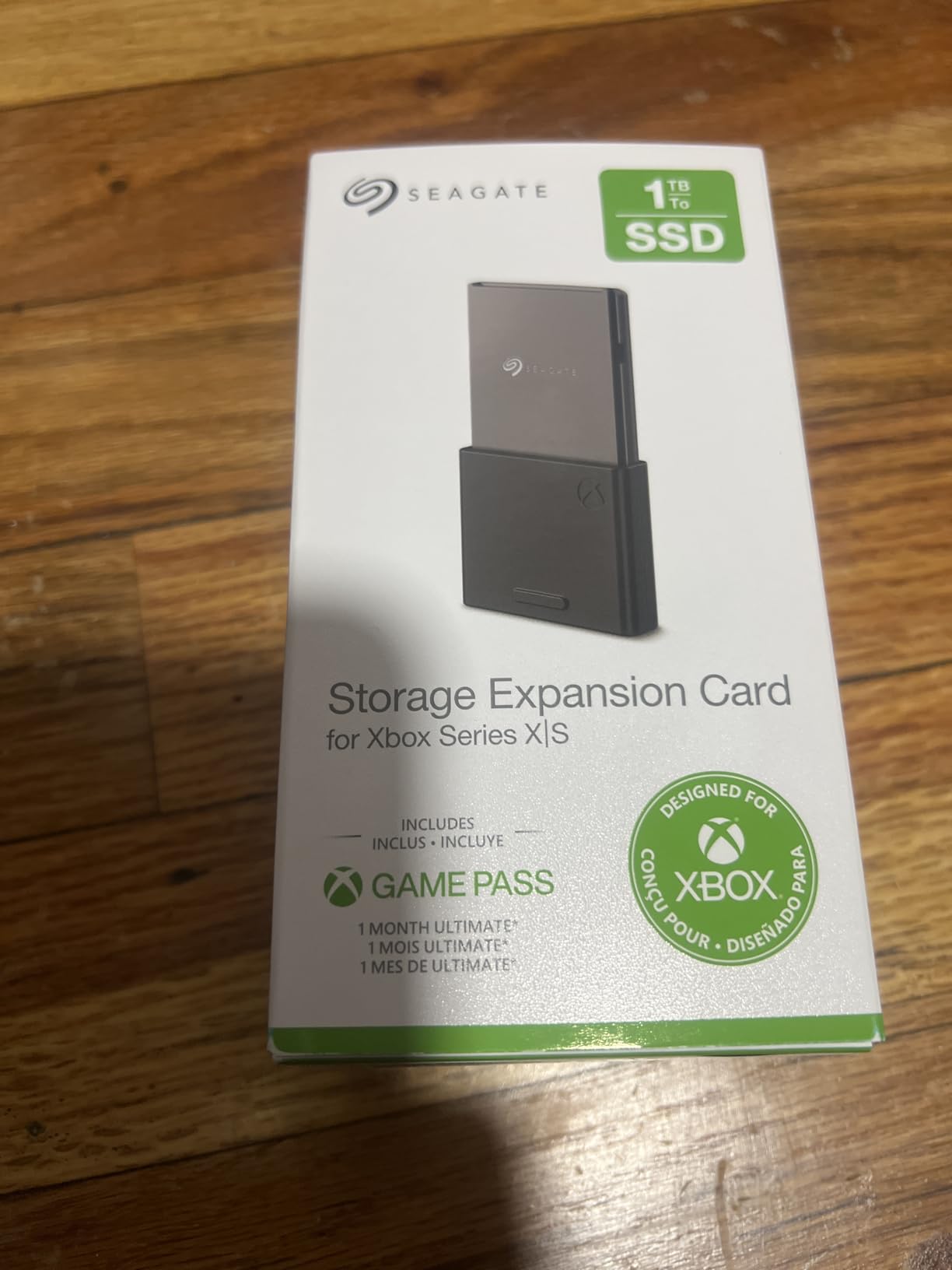 Seagate Storage Expansion Card for Xbox Series X|S 1 TB Solid State Drive - NVMe Expansion SSD for Xbox Series X|S customer photo 1