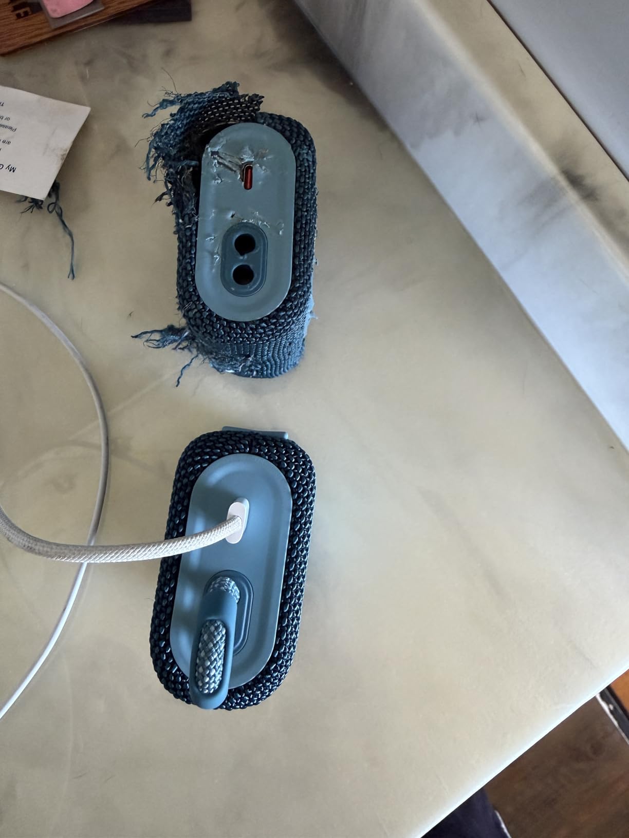 JBL Go 3 - Portable Mini Bluetooth Speaker, big audio and punchy bass, IP67 waterproof and dustproof, 5 hours of playtime customer photo 1