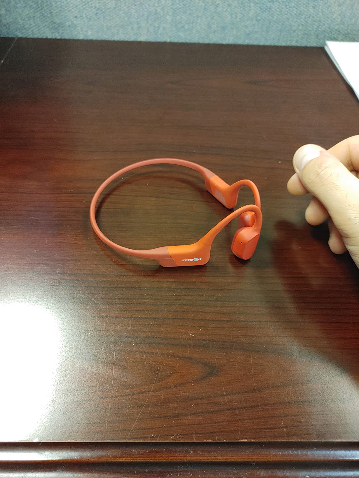 Aftershokz Aeropex Mini Bone Conduction Wireless Bluetooth Headphones customer photo 2