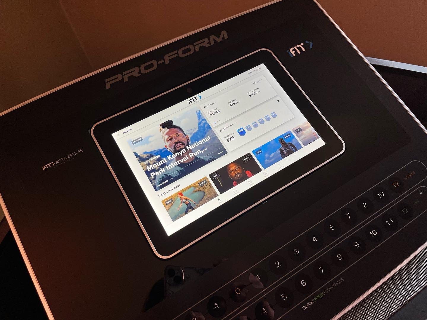 Pro Treadmills: Smart Treadmills for Walking and Running with SpaceSaver Design customer photo 2
