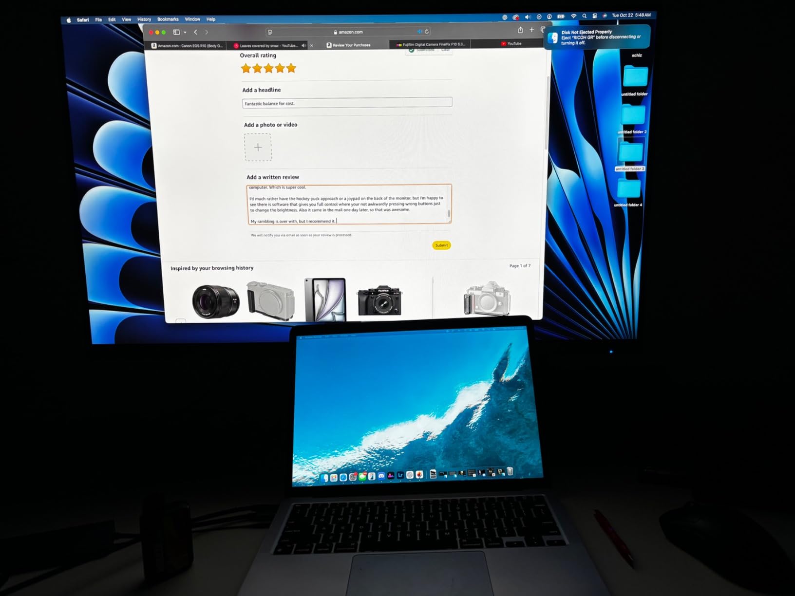 ViewSonic VP2756-4K 27 Inch 4K ColorPro Monitor, IPS Display with 100% sRGB and Pantone Validated for Professional Photo Editing, 60W USB-C customer photo 1