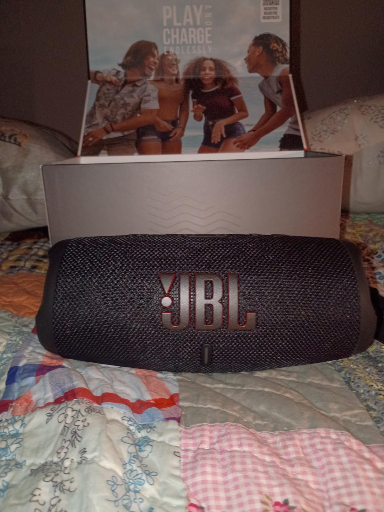 JBL CHARGE 5 - Portable Waterproof (IP67) Bluetooth Speaker with Powerbank USB Charge out, 20 hours playtime, JBL Partyboost customer photo 1