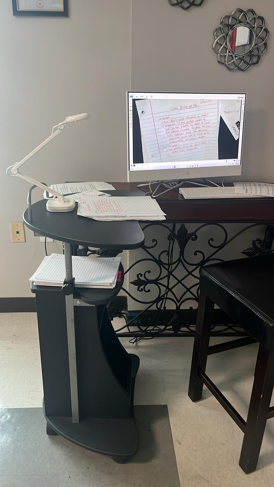 INSWAN INS-2 4K USB Document Camera - 13MP, Dual Auto-Focus, LED Light & Mic - Plug & Play for Mac, Windows, iPad, Chromebook - A3 Capture - Ideal for Teachers & Classrooms, White customer photo 2
