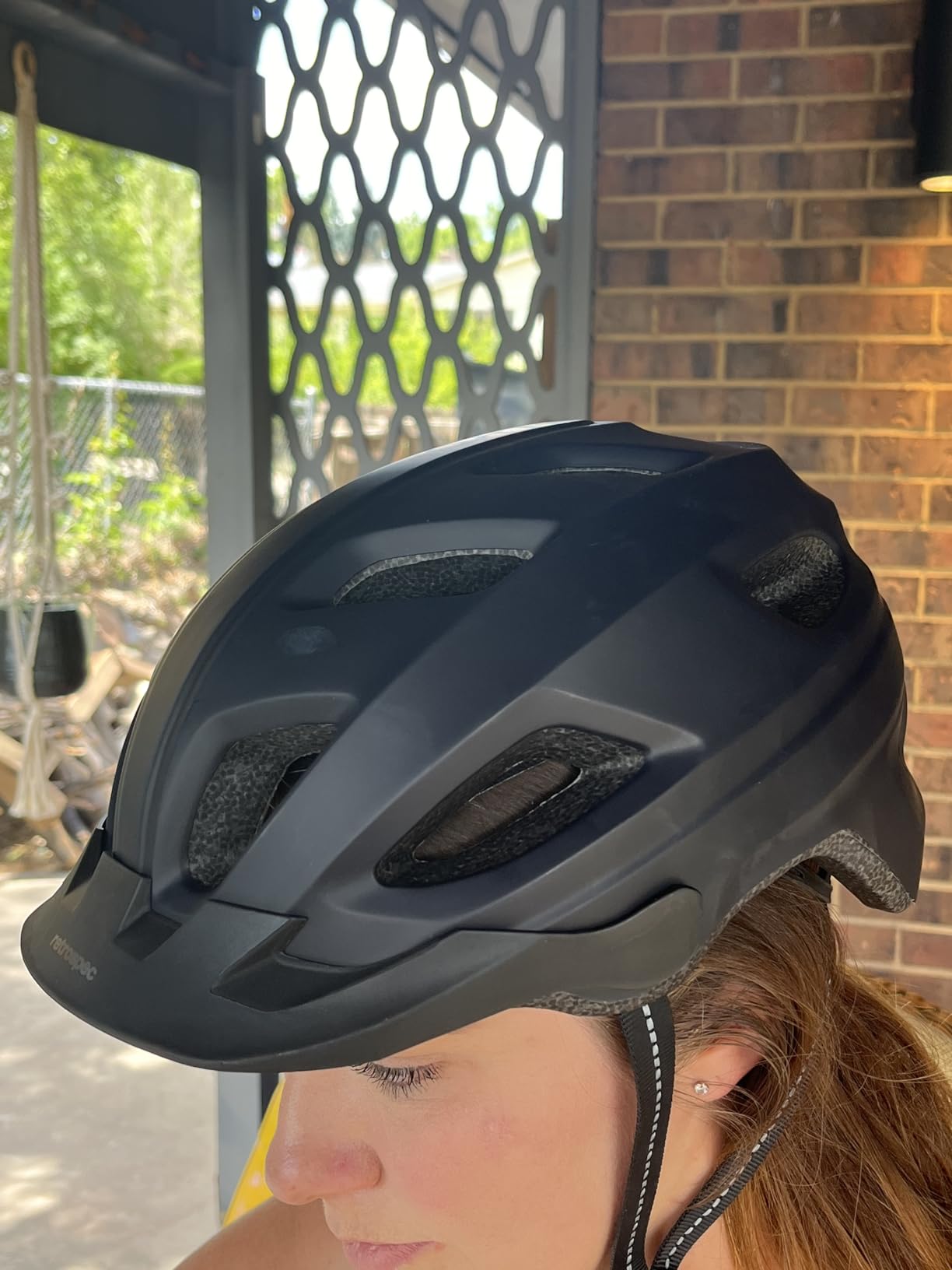Retrospec Lennon Adult Bike Helmet with LED Safety Light Adjustable Dial & Removable Visor customer photo 2