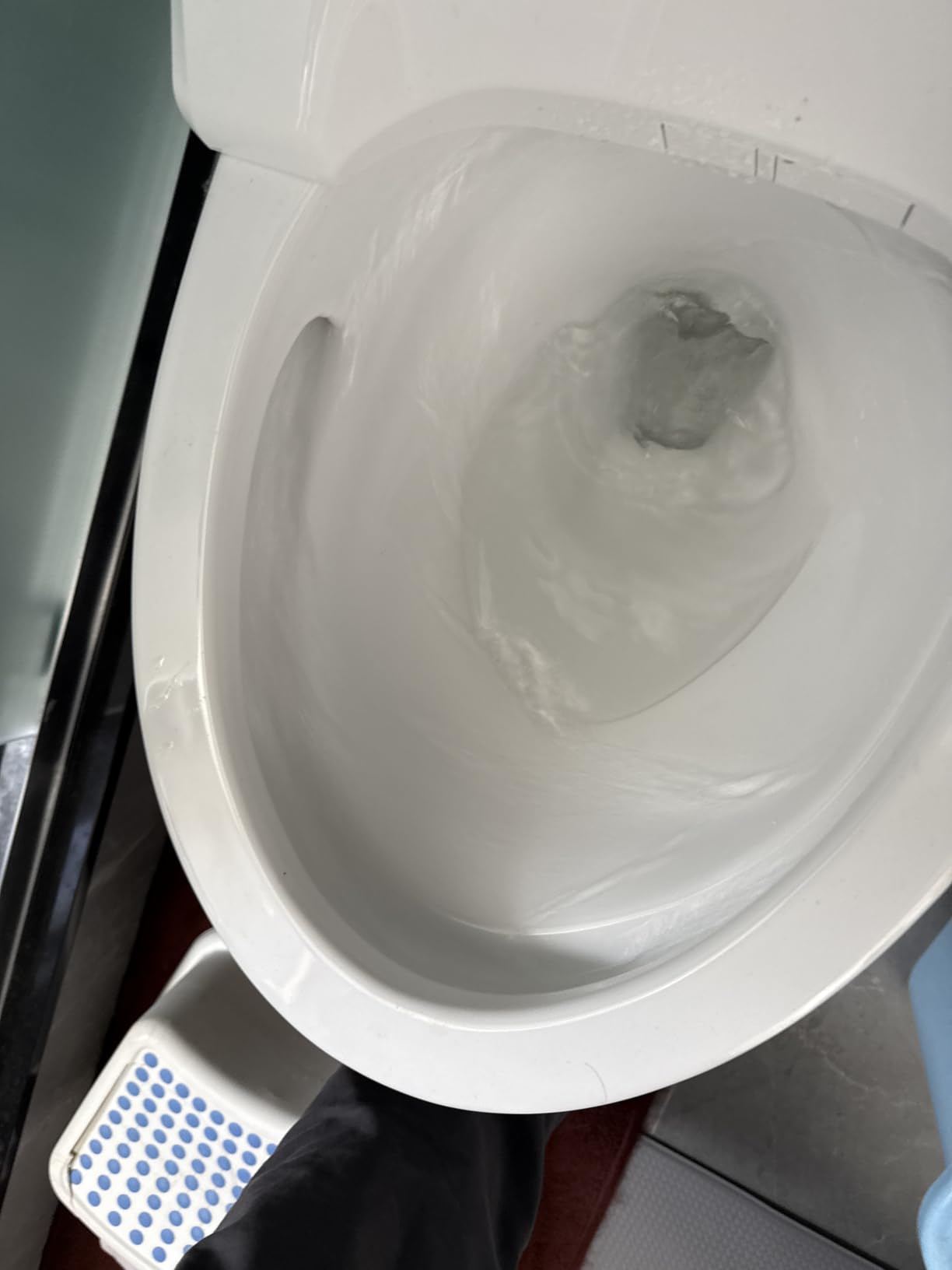 TOTO Drake Two-Piece Elongated 1.6 GPF TORNADO FLUSH Toilet with CEFIONTECT, Cotton White - CST776CSG#01 customer photo 2