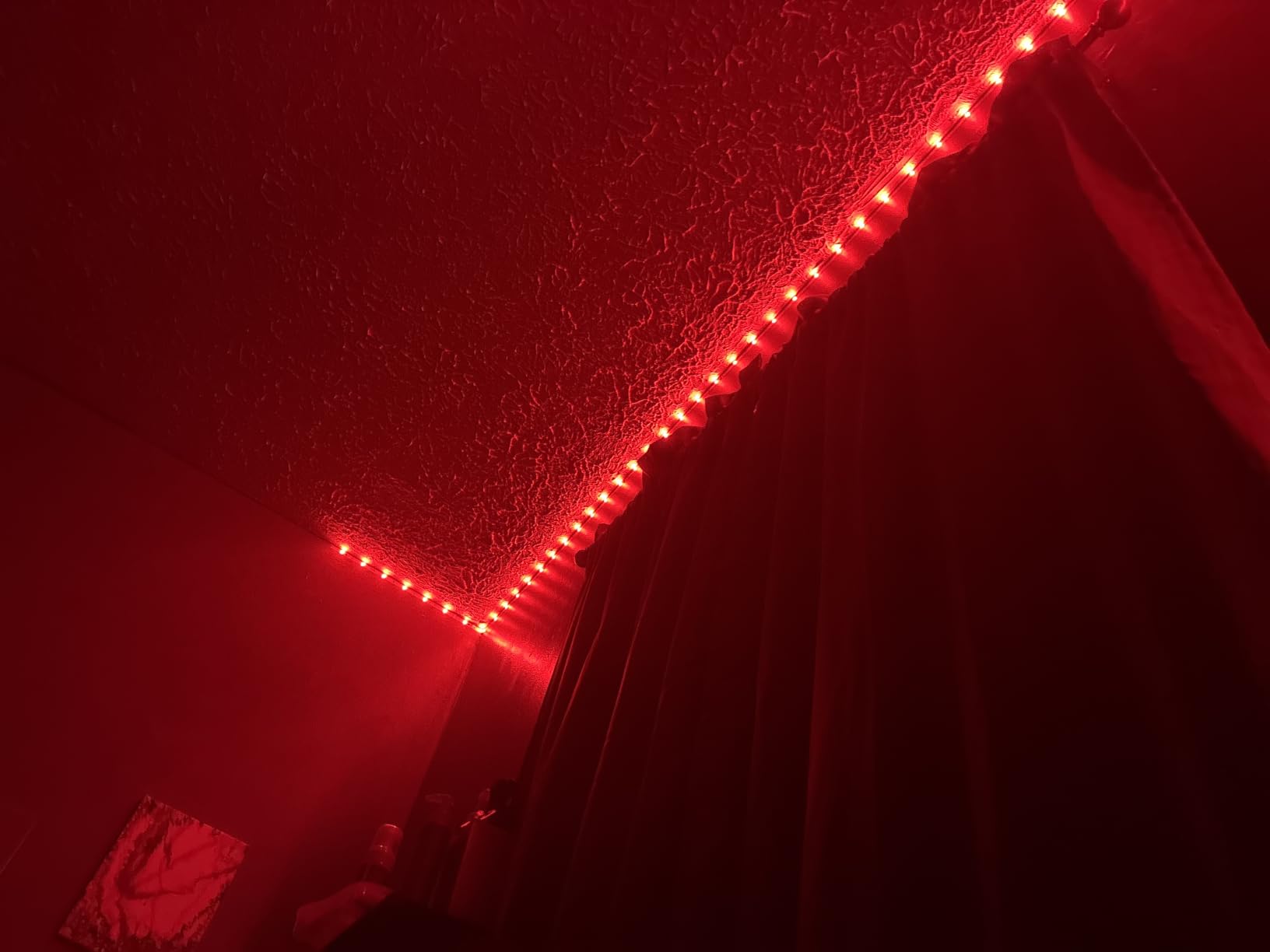 Govee RGBIC LED Strip Lights, 32.8ft Smart LED Lights for Bedroom, Bluetooth LED Lights APP Control, DIY Multiple Colors on One Line, Color Changing LED Strip Lighting Music Sync, Home Decor customer photo 2