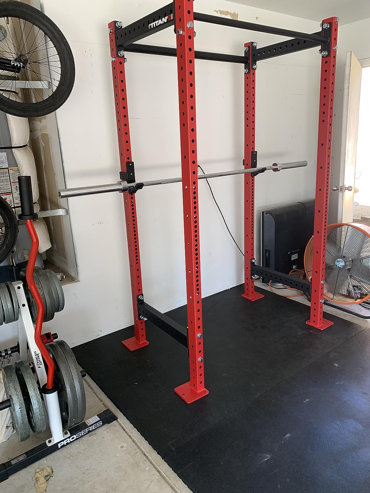 T-3 Series Power Rack, 1,100 LB Capacity Cage for Weightlifting and Strength Training customer photo 1