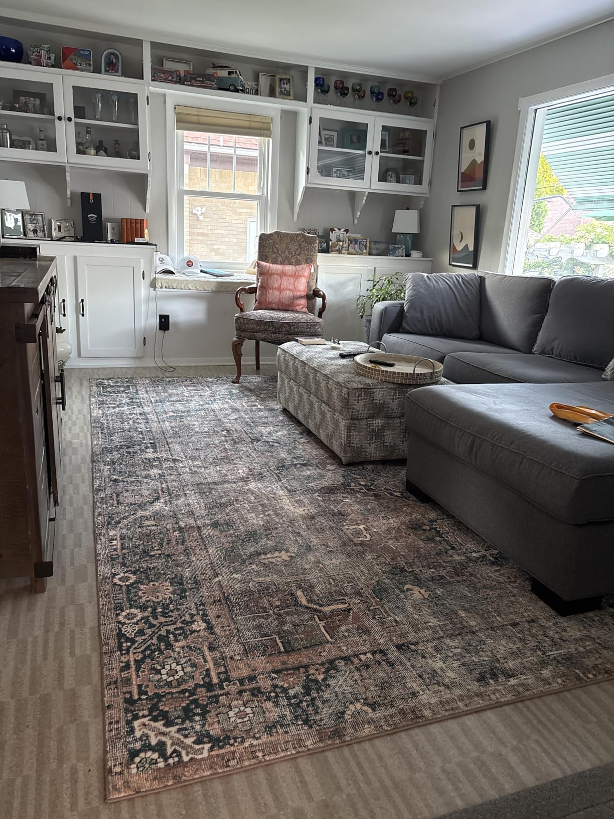 Loloi Margot Collection MAT-03 Ocean/Spice 8'-6