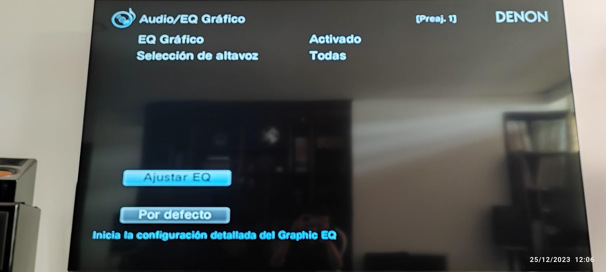 Denon AVR-X1700H 7.2 Channel AV Receiver - 80W/Channel, Advanced 8K HDMI Video w/eARC, Dolby Atmos, DTS:X, Built-in HEOS, Amazon Alexa Voice Control customer photo 1