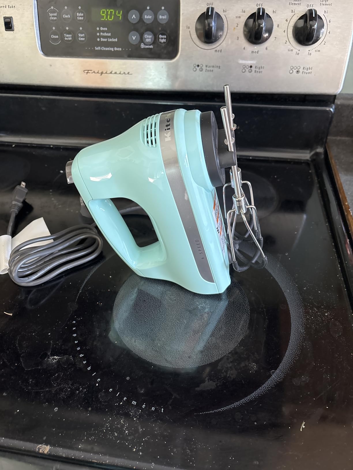 KitchenAid 6 Speed Hand Mixer with Flex Edge Beaters - KHM6118 customer photo 2