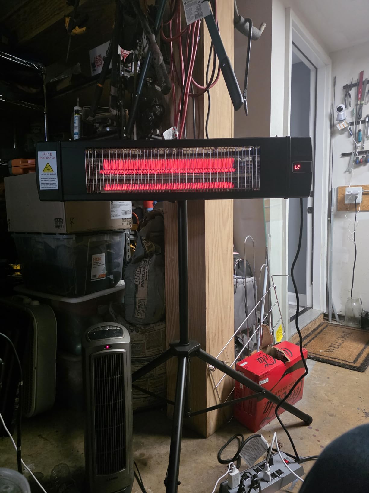 DR. INFRARED HEATER DR-239 3000W Indoor & Outdoor Infrared Patio Heater, Wall or Ceiling Mount, IP55 Weatherproof, Commercial or Residential, 220V-240V customer photo 1