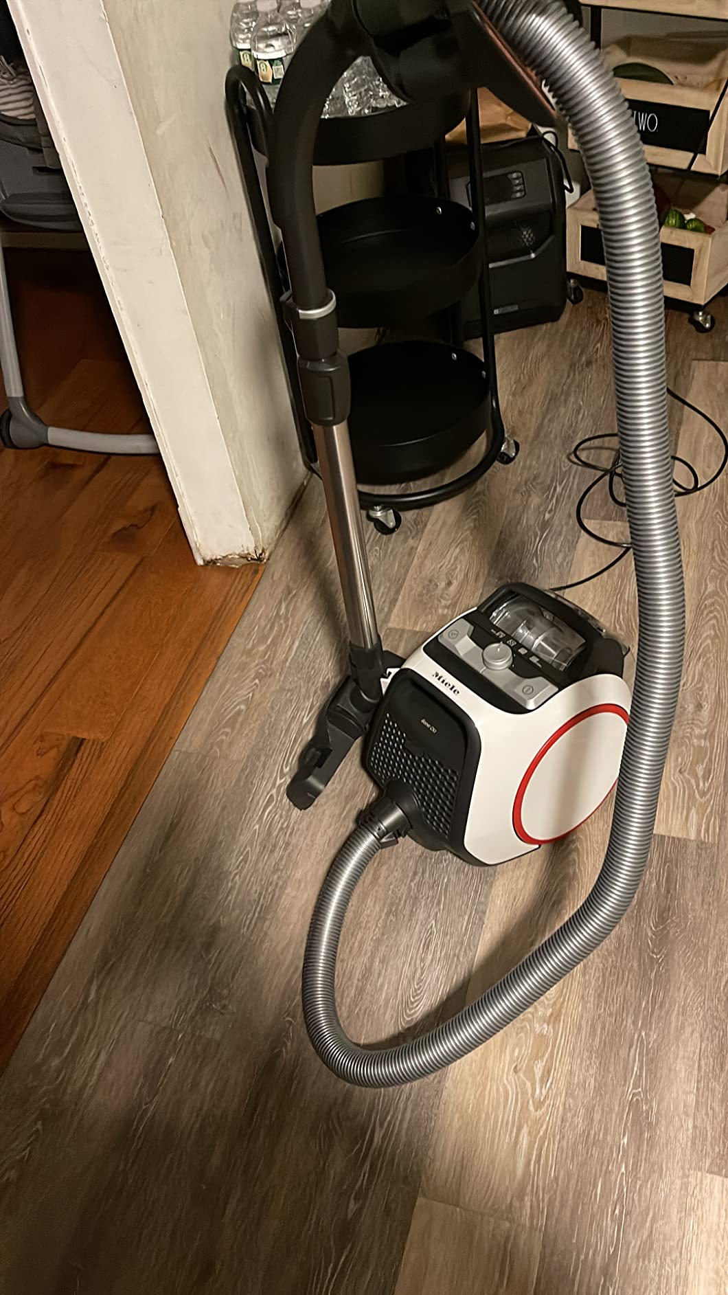 Miele Boost CX1 PowerLine SNRF0 Bagless Canister Vacuum Cleaner, Lotus White customer photo 1