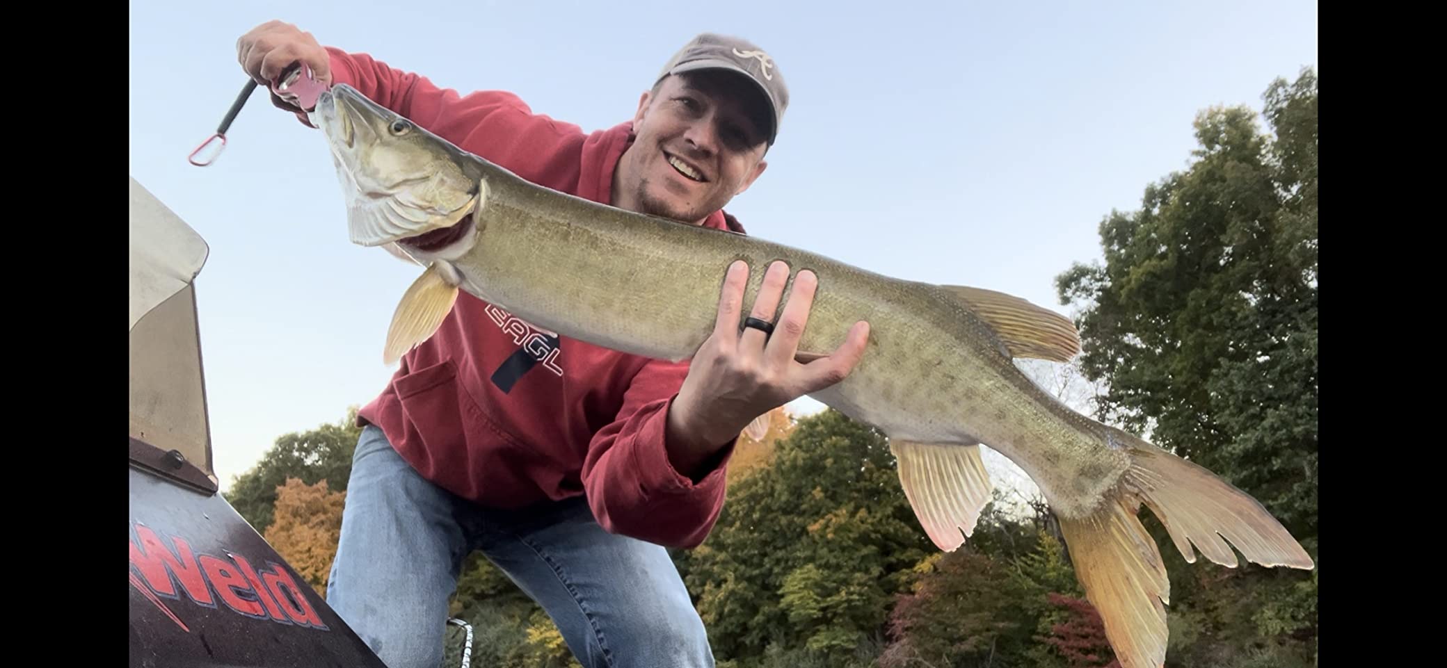 Tooth Shield Tackle The 308 Musky Bucktail Muskie Pike Double 8 Inline Spinner Musky Lures customer photo 1