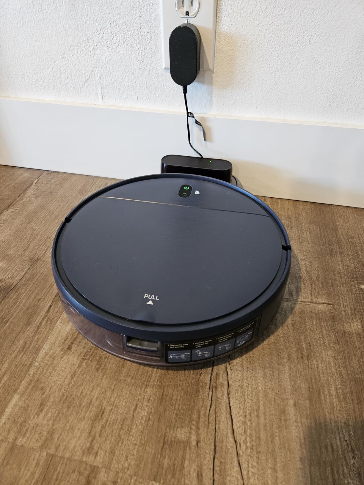 Robot Vacuum and Mop Combo, 2 in 1 Robot Mop and Vacuum, Robotic Vacuum Cleaner with WiFi/App, 2000Pa Suction, 230ML Water Tank, Self-Charging, Slim, Ideal for Hard Floor, Low Pile Carpet, Pet Hair customer photo 2