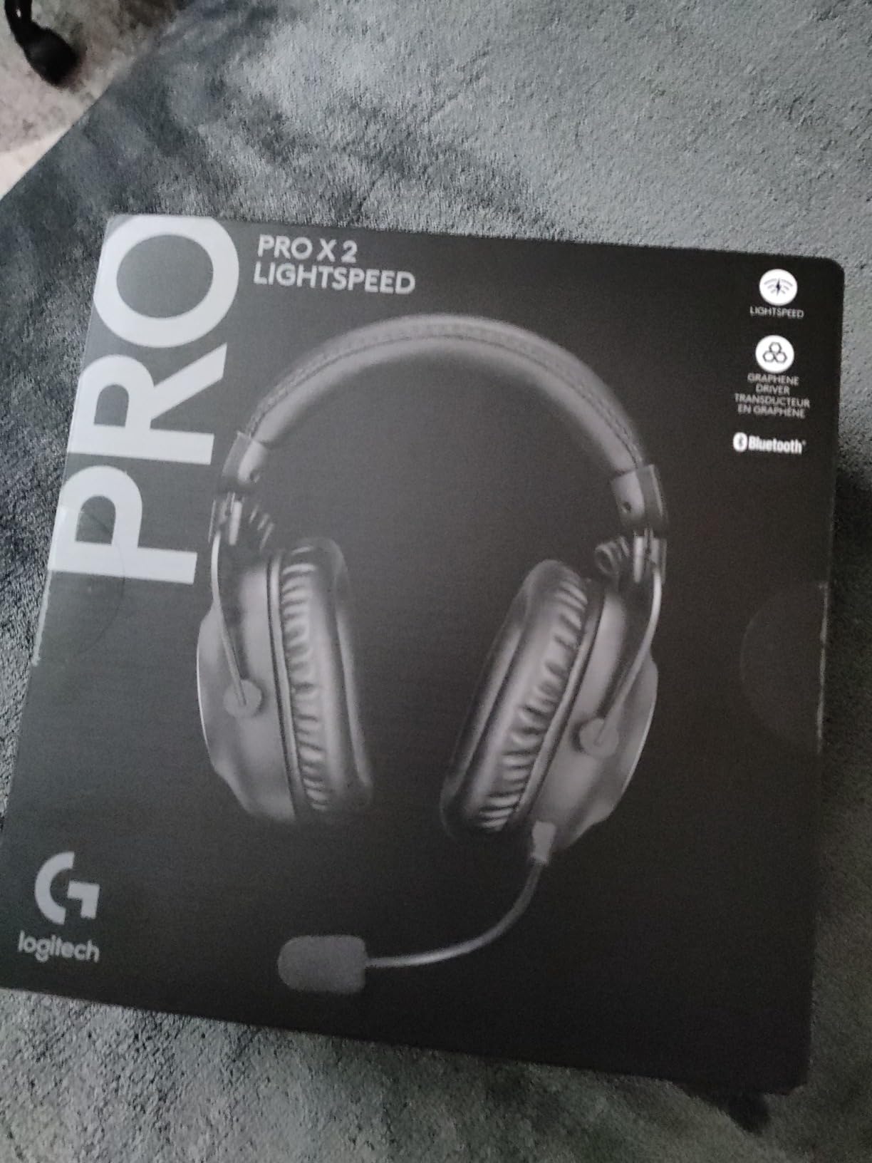 Logitech G PRO X 2 Lightspeed Wireless Gaming Headset, Detachable Boom Mic, 50mm Graphene Drivers, DTS:X Headphone 2.0-7.1 Surround, Bluetooth/USB/3.5mm Aux, for PC, PS5, PS4, Nintendo Switch - Black customer photo 2