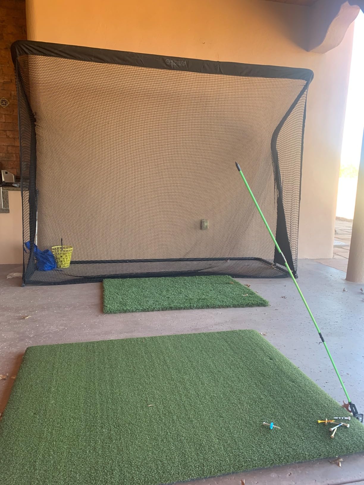 GoSports Elite Golf Practice Hitting Net with Steel Frame - Indoor and Outdoor Use - Portable Golf Net - Durable Netting customer photo 2