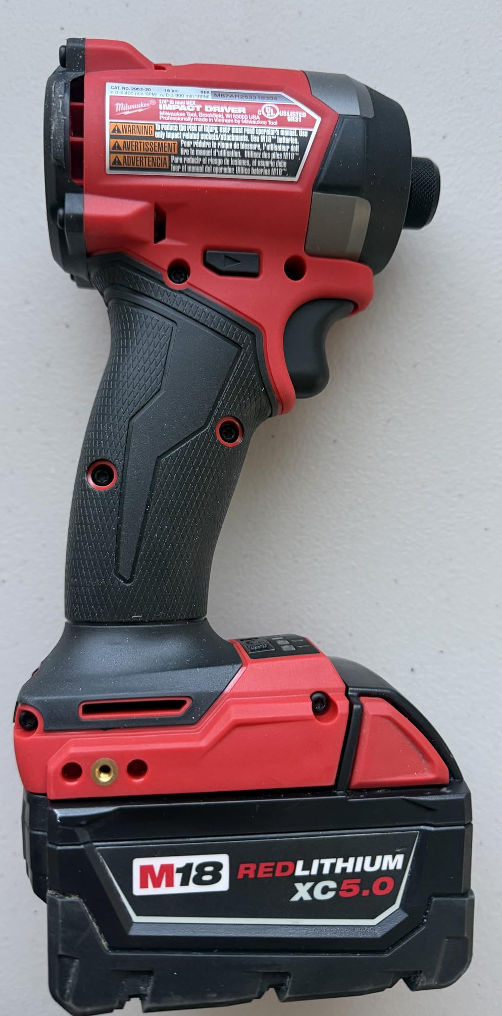 Electric - M18 FUEL 1/4 HEX Impact Driver customer photo 2