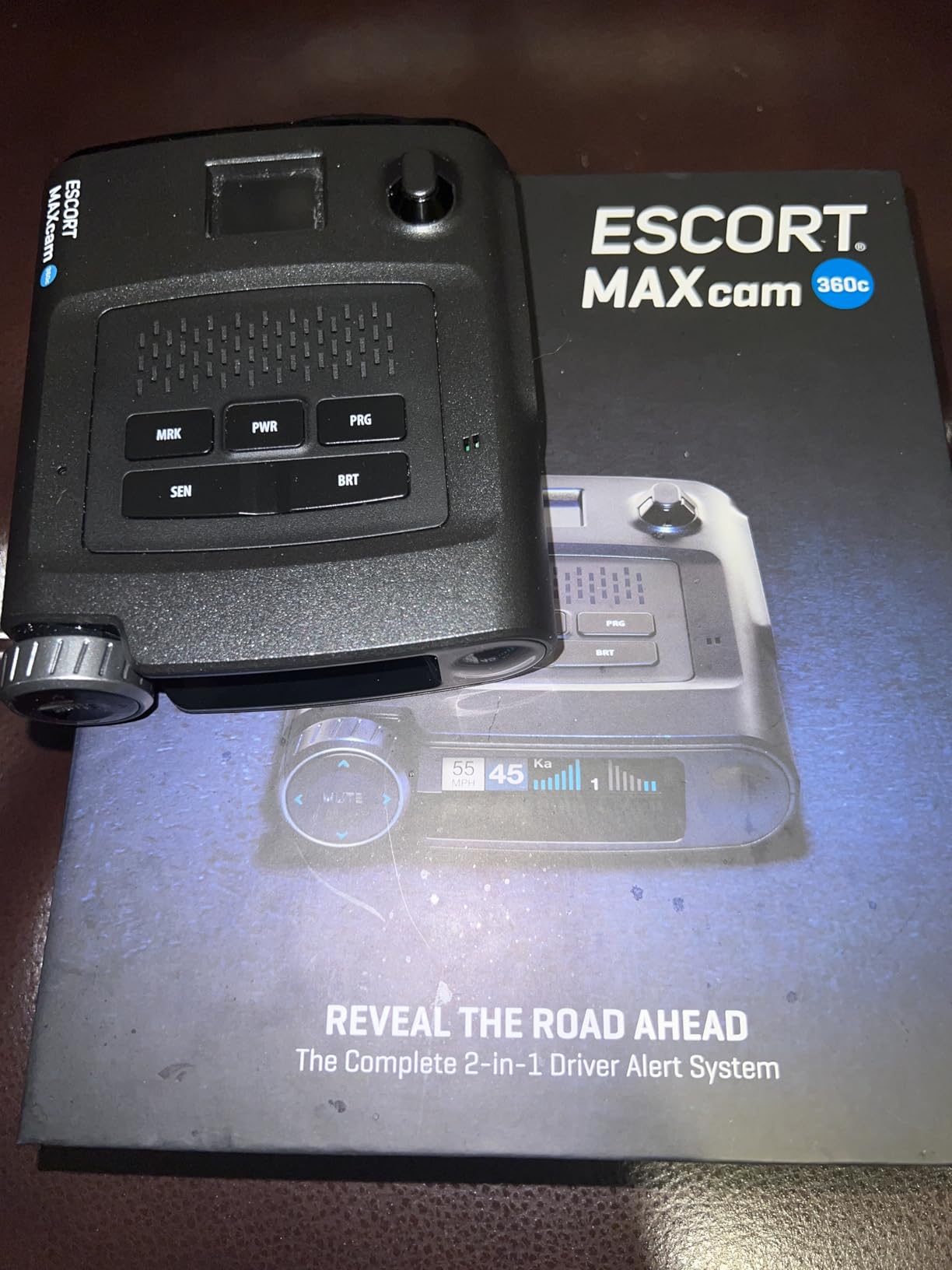 Escort MAXcam 360c Laser Radar Detector and Dash Camera - Great Range, 360 Protection, Shared Alerts, Incident Reports, Apple CarPlay and Android Auto Compatible, 16GB SD Card Included customer photo 2