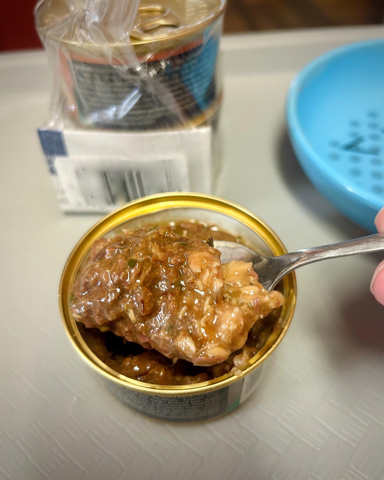 Solid Gold Wet Cat Food Variety Pack - Pate & Shreds in Gravy - Healthy Canned Cat Food Pate w/Real Chicken, Tuna, Mackerel & Sardine - Grain Free & Gluten Free Can Meals for Cats & Kittens - 12ct/3oz customer photo 1