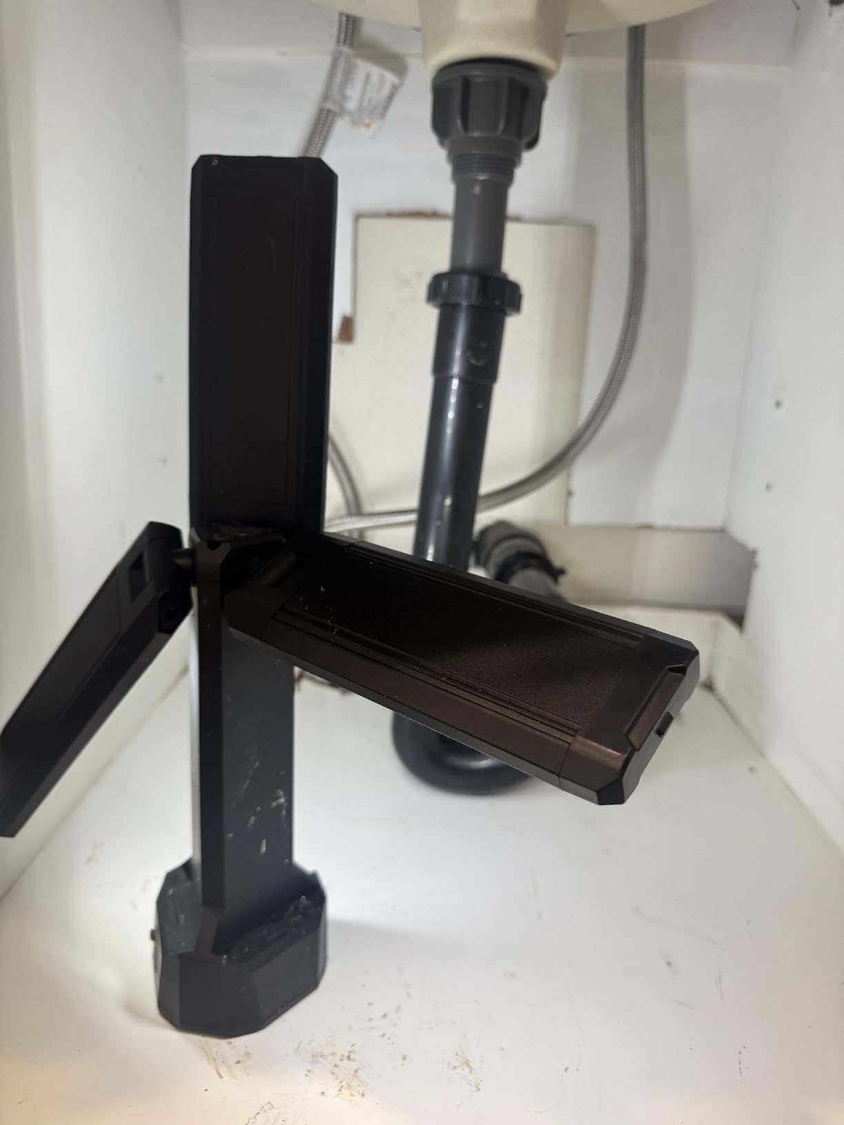 Rechargeable LED Work Light with Stand, Aluminum 67 Inch Portable Cordless Work Light, 8AH Battery, 500/1500/2500 Lumen, 4000/6500K Dimmable with Detachable Tripod customer photo 2