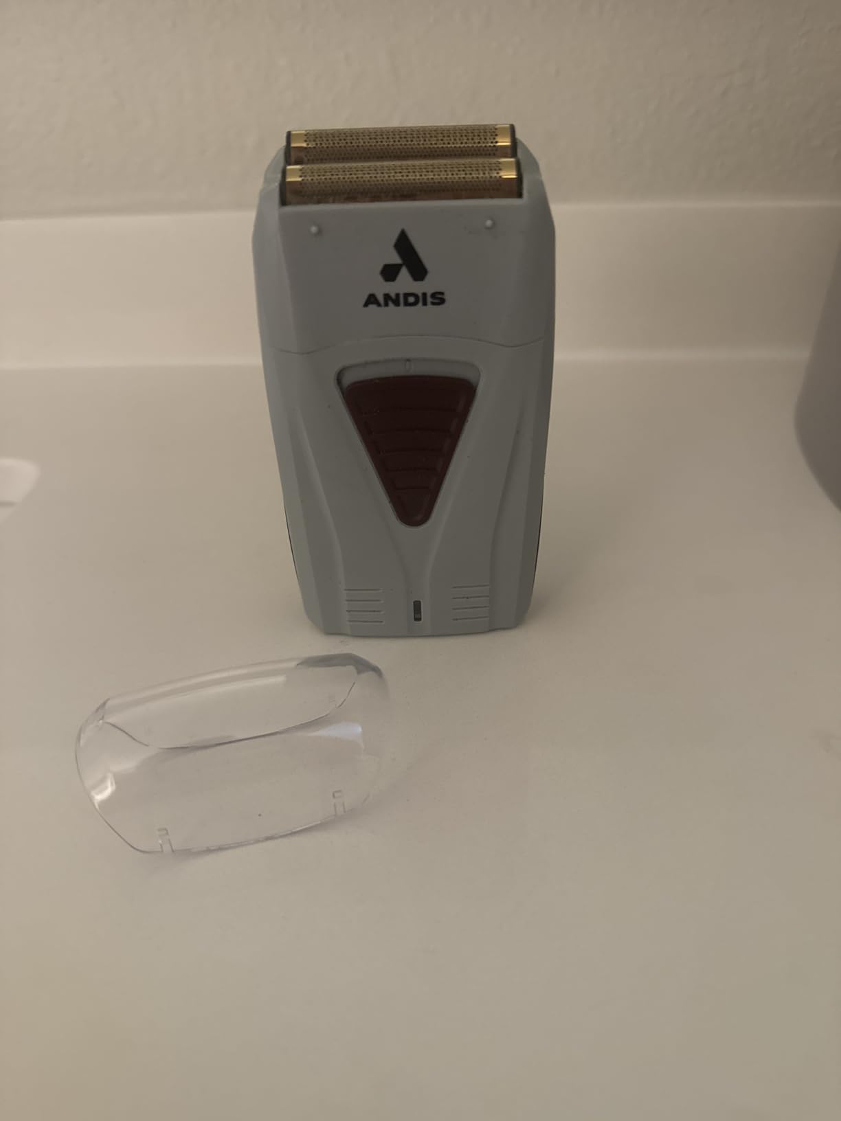 Andis TS-1 17235 Pro Foil Lithium Titanium Foil Shaver, Cord/Cordless, Smooth Shaving Cordless Shaver with Charger, Gray customer photo 2