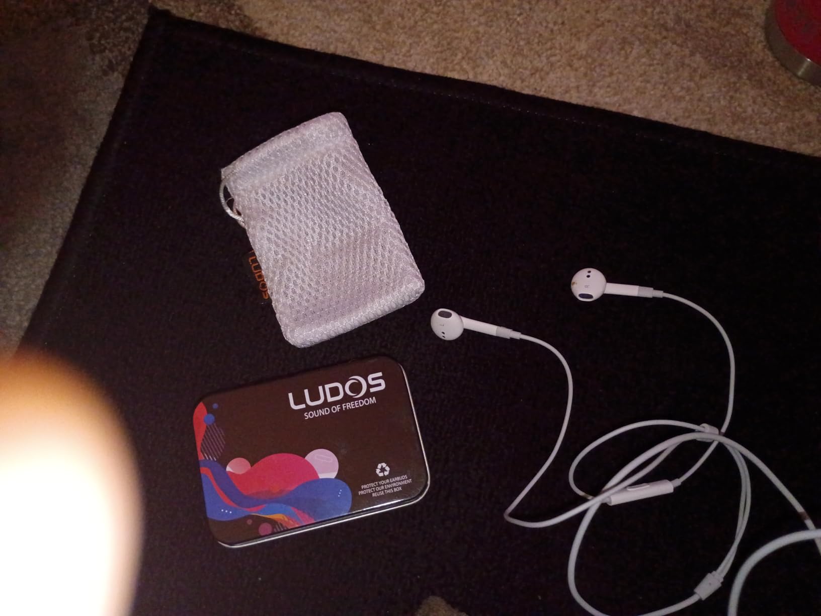 LUDOS FEROX Wired Earbuds in-Ear Headphones, 5 Year Warranty, Earphones with Microphone, Noise Isolation Corded for 3.5mm Jack Ear Buds for iPhone, Samsung, Computer, Laptop, Kids, School Students customer photo 2