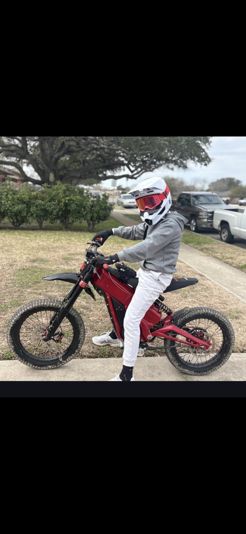 Fox Racing Unisex-Adult V Core MIPS Motocross Dirt Bike Helmet, Matte White customer photo 2