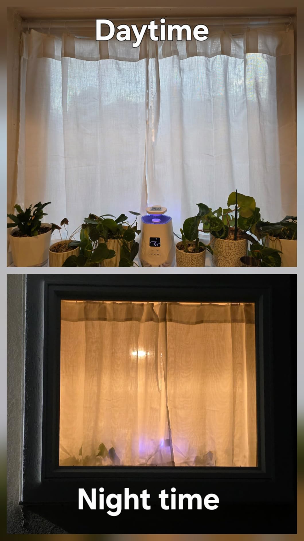 Cream Linen Back Tab Curtains 84 Inch Length for Living Room 2 Panel Set Neutral Modern Farmhouse Window Privacy Semi Sheer Linen Drapes Rustic Pinch Pleated Look Curtain Natural Ivory Colored customer photo 2