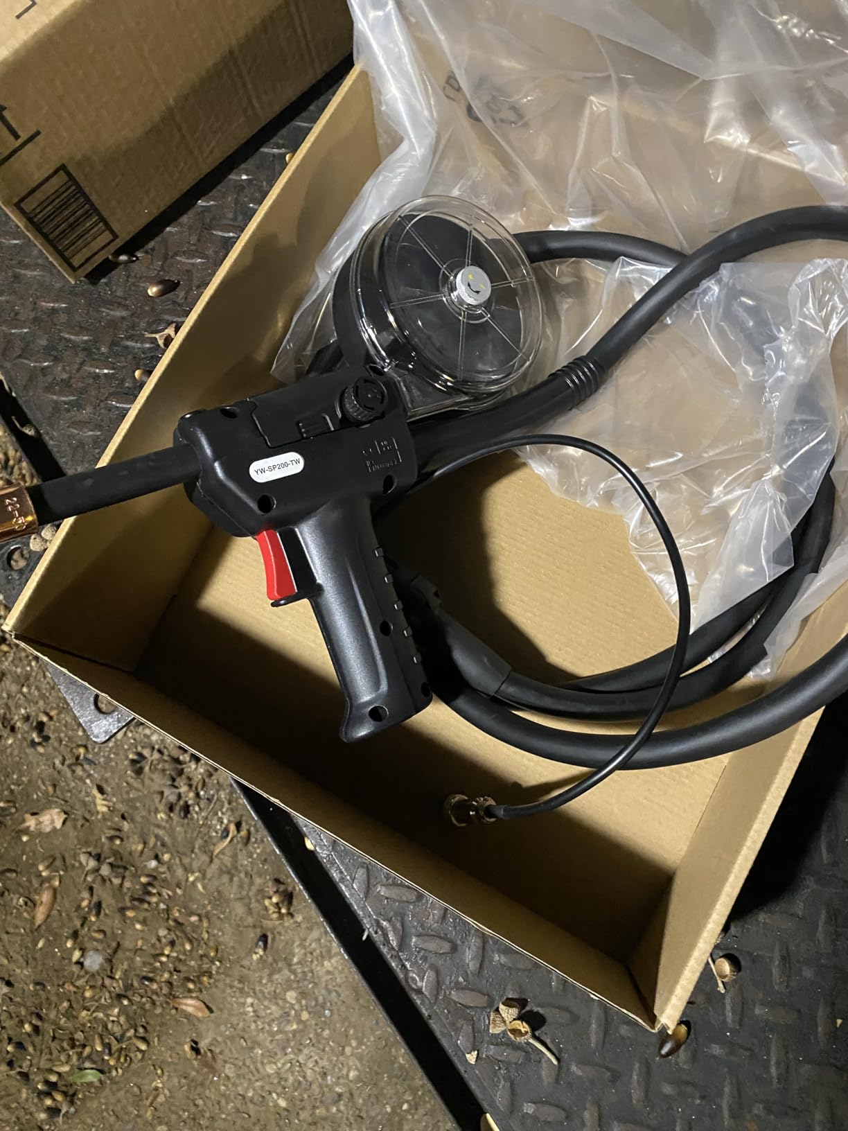 YESWELDER Spool Gun, 150A 10 FT Cable, Euro Connection Fits YESWELDER MIG-205DS (PRO)/MIG-185DS PRO Welder, Fits Tweco Welding Torch Head customer photo 1