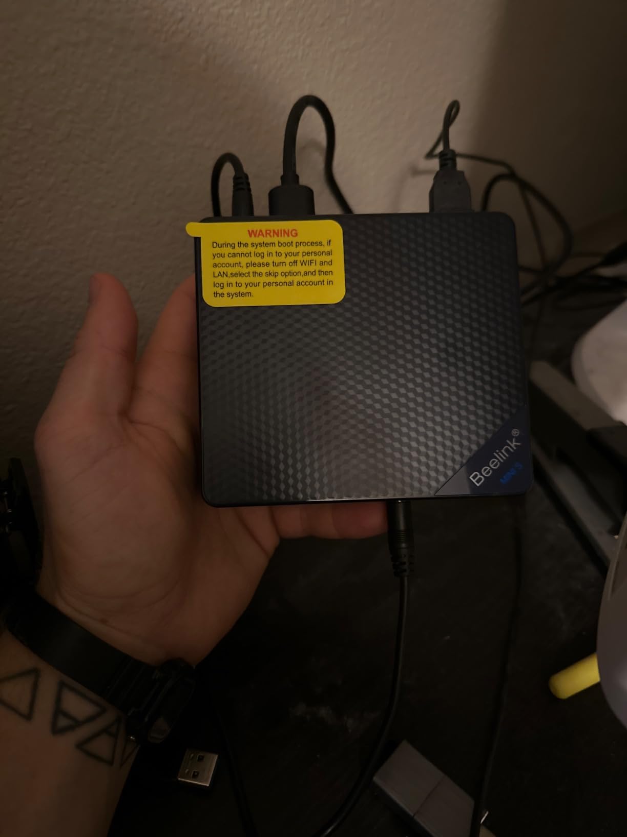 Beelink Mini PC, 12th Gen Intel Alder Lake-N100 up to 3.4 GHz, 16GB DDR4 RAM 500GB M.2 SSD Desktop PC, S12 Pro Mini Computers, 4K@60Hz Dual HDMI, USB3.2, WiFi 6 BT5.2, RJ45 LAN, Family-NAS/HTPC customer photo 1