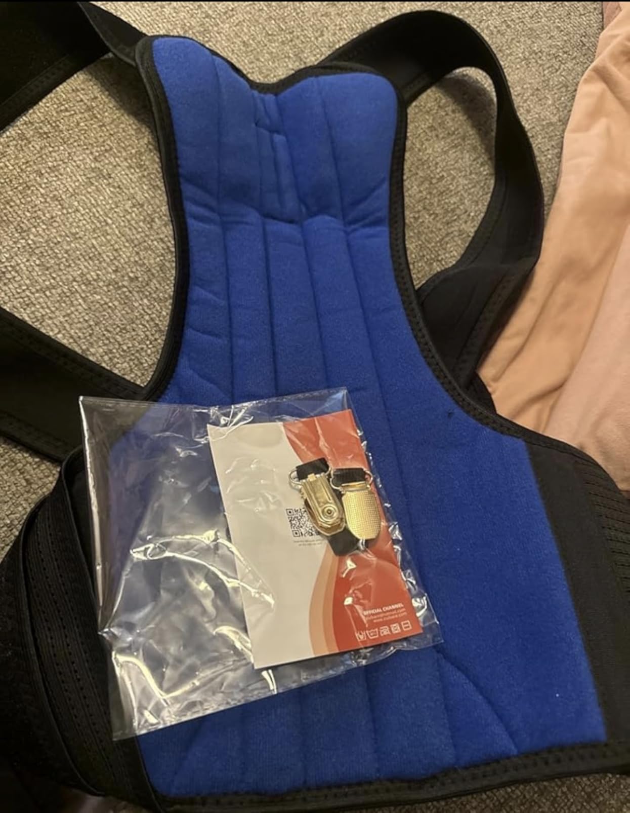 Upgraded Posture Corrector Back Brace for Men and Women, New Version Lumbar Support for Posture Improving and Pain Relief, Full Back Support for Neck, Shoulder, Waist Pain customer photo 1