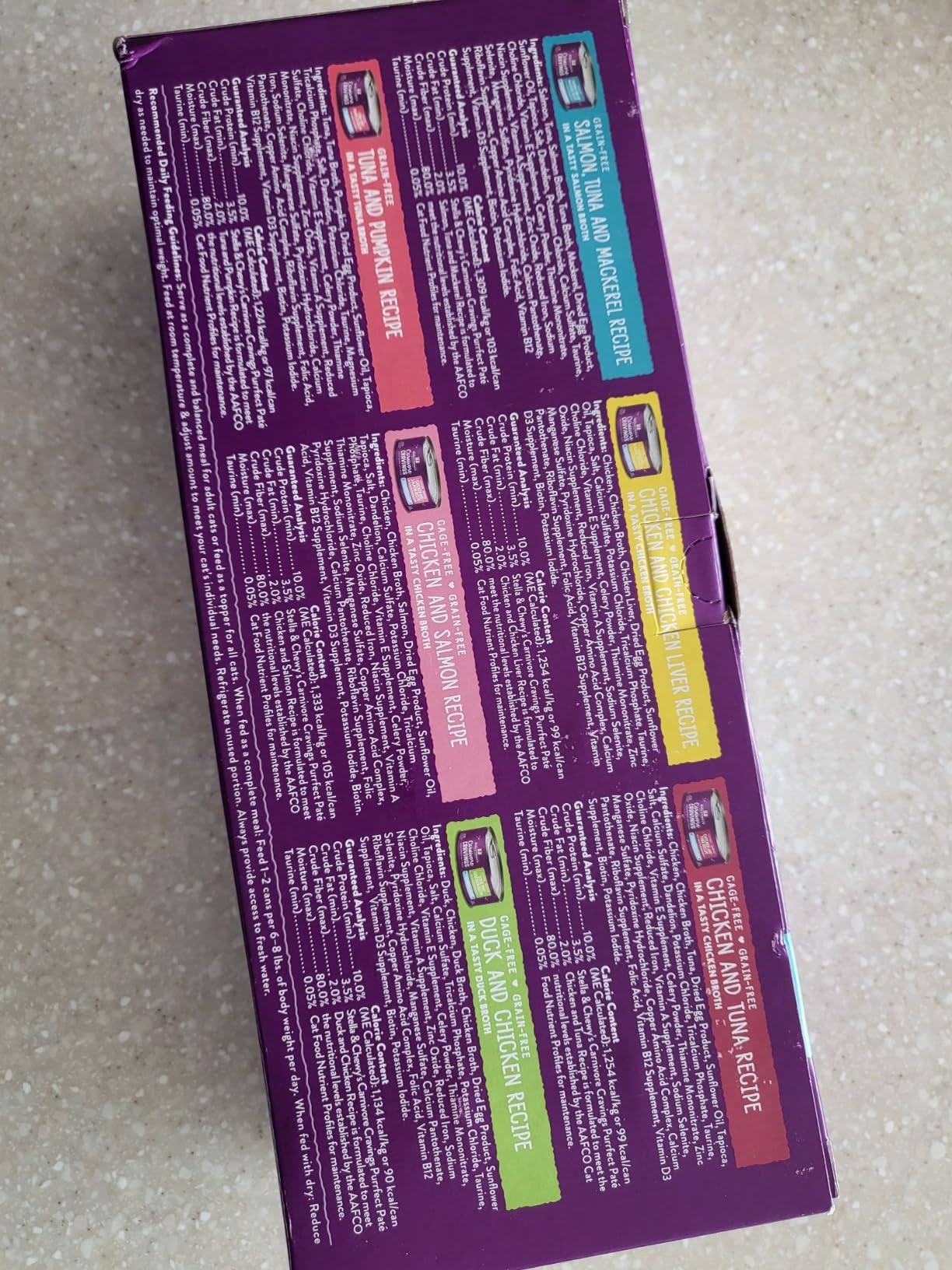 Stella & Chewy's Carnivore Cravings Purrfect Paté - Premium Grain-Free Wet Cat Food - 6 Flavor Variety Pack - High Protein with Bone Broth - Perfect for Picky Eaters - 2.8oz Cans (12 Pack) customer photo 2
