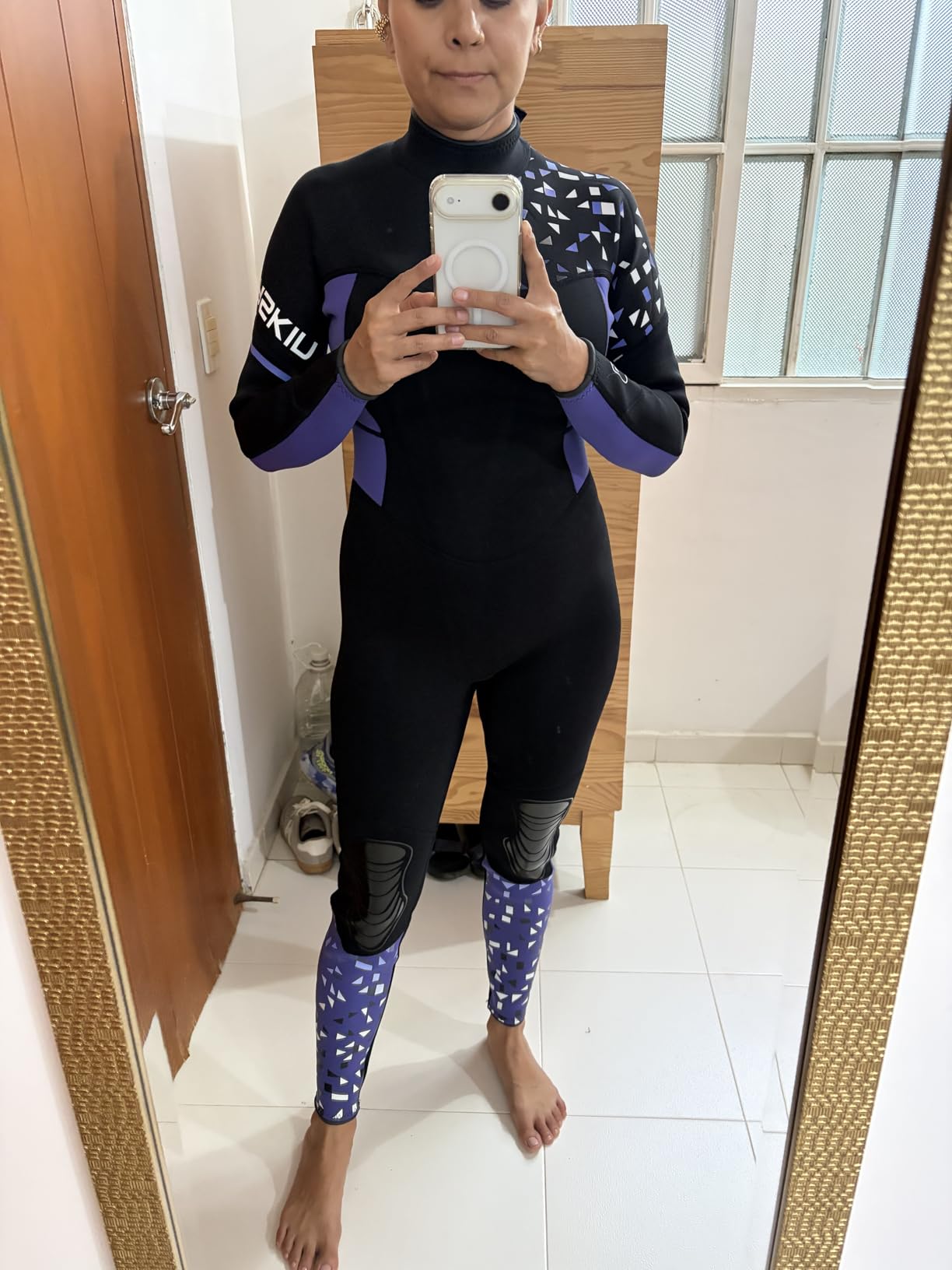 Seaskin Full Wetsuits for Men Womens 3mm Back Zip customer photo 2