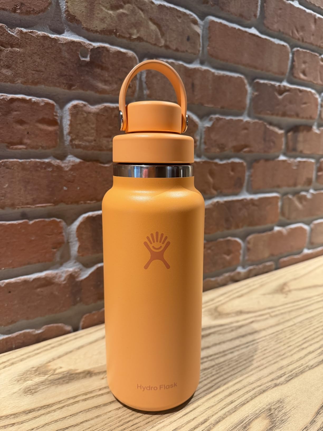 Hydro Flask Water Bottle - Insulated Stainless Steel - Wide Mouth Chug Lid, Non Spill, Leakproof in 40 Oz Black customer photo 1
