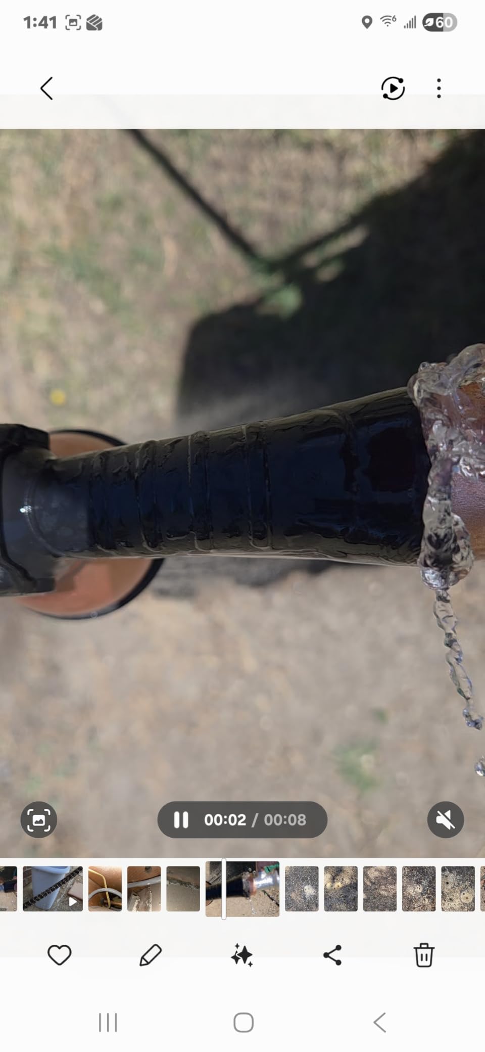 Pocket Hose 50 FT Copper Bullet Expandable Garden Hose w/10 Pattern Thumb Spray Nozzle AS SEEN ON TV 650psi 3/4 in Patented Lead-Free Ultra-Lightweight Solid Copper Anodized Aluminum customer photo 2