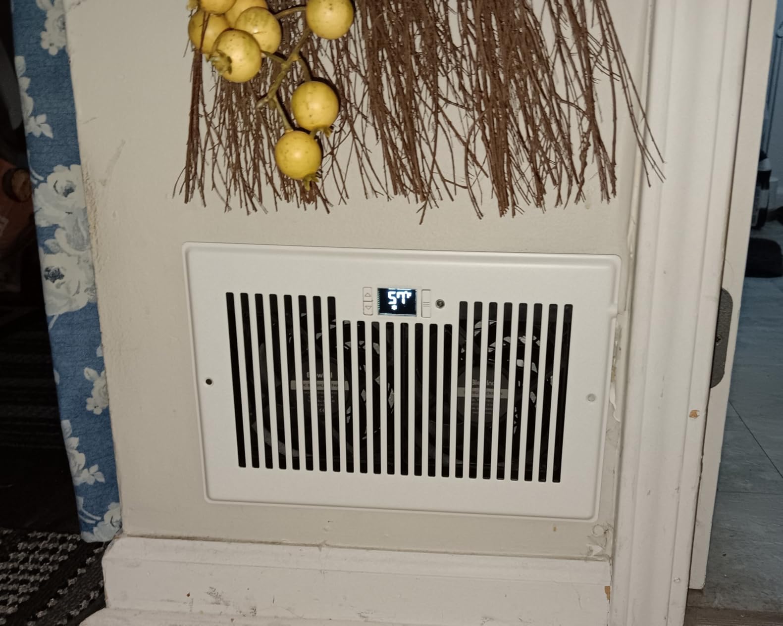 BIOWIND Quiet Register Booster Fan Fits 4