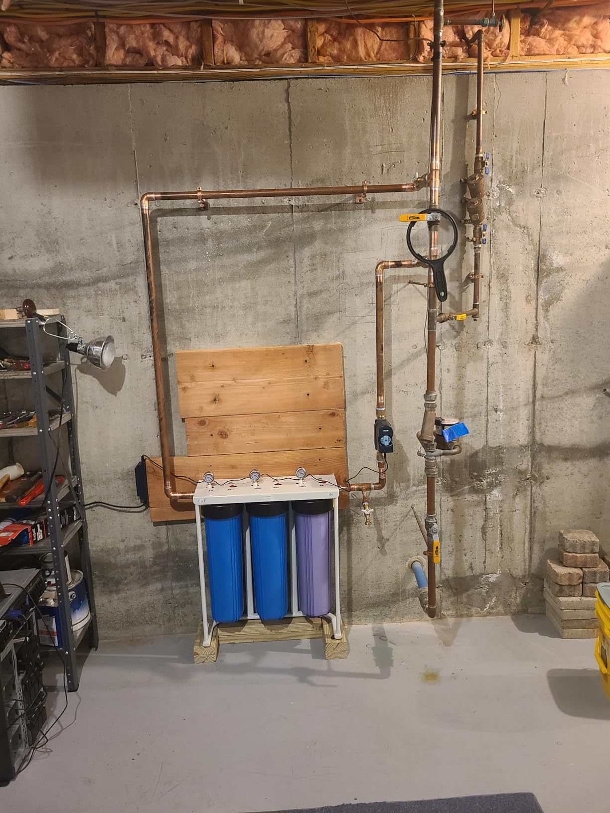 SimPure DB20P-3KDF 3-Stage Whole House Water Filter System with Carbon, Sediment, and KDF Filters customer photo 2