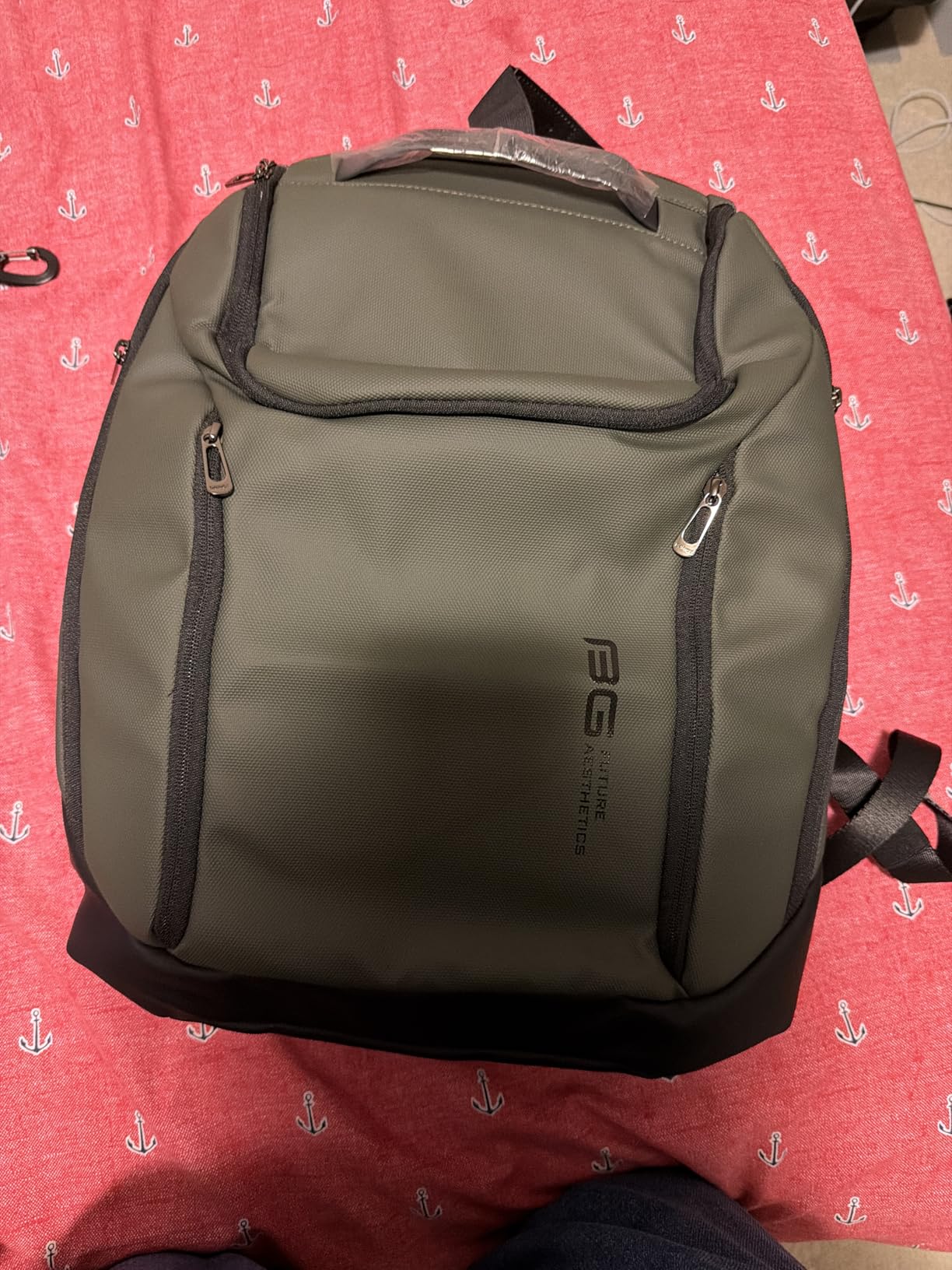 BANGE Business Smart Backpack Waterproof fit 15.6 Inch Laptop Backpack with USB Charging Port,Travel Durable Backpack customer photo 1