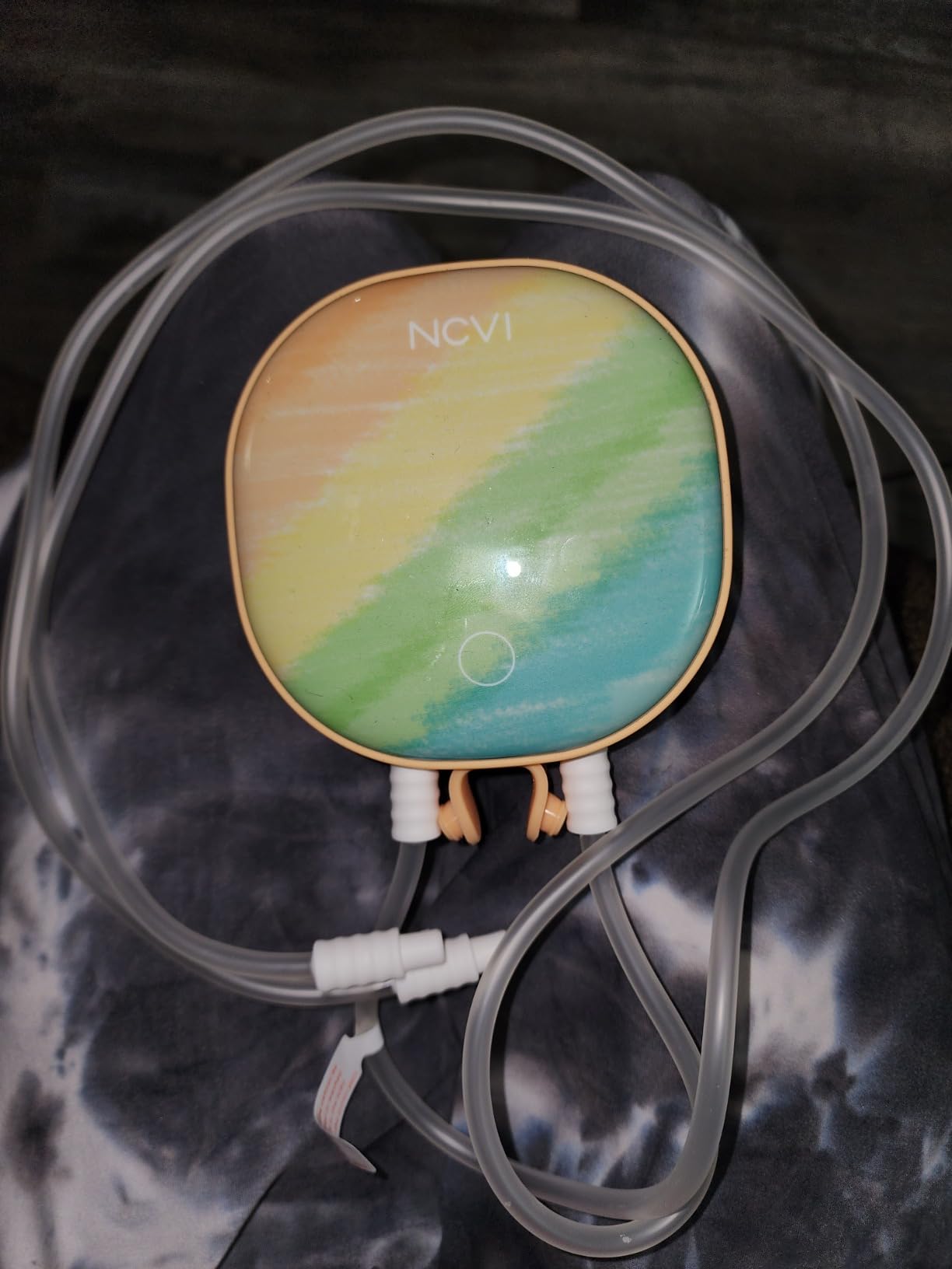 NCVI Double Electric Breast Pump 8122, Portable Milk Breastfeeding Pump with 4 Modes 9 Levels, Hospital-Grade Suction 280mmHg with 17/19/21/24mm Flanges for Home, Office and Travel, USB Rechargeable customer photo 1